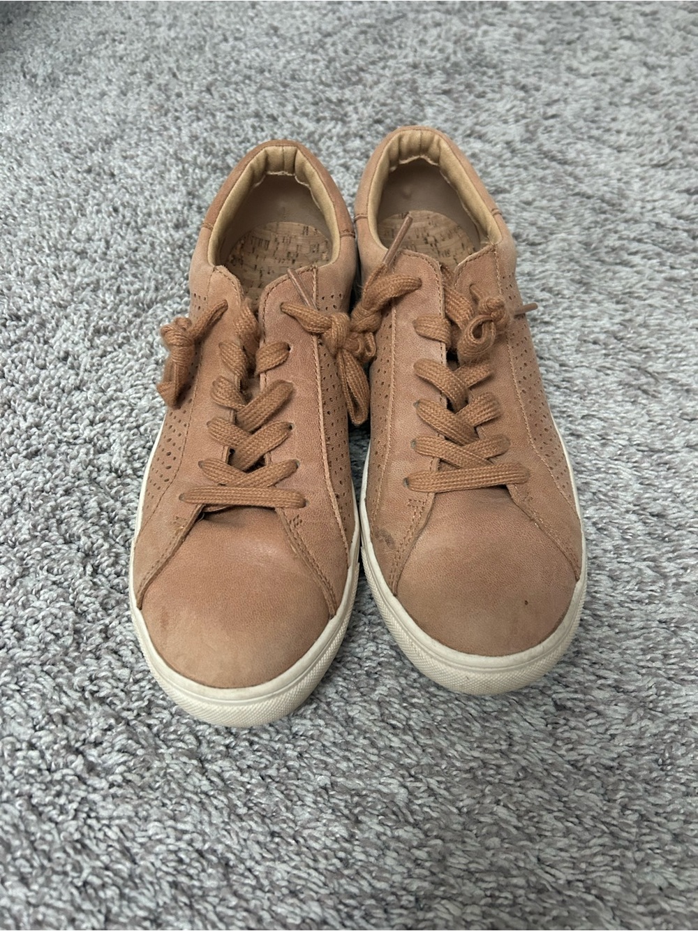 Lucky Brand Women's Suede Sneakers in Brown